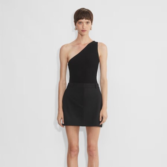 Babaton SEVEN SCULPT KNIT TOP (Black, size S) - Picture 1 of 11